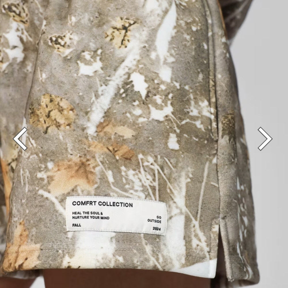 NWT Comfrt Camo Women's Shorts - Picture 7 of 7